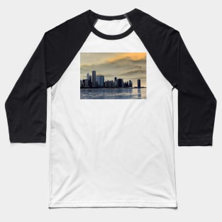 John Hancock Center Baseball T-Shirt